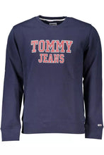 Load image into Gallery viewer, Tommy Hilfiger Cozy Blue Cotton Crewneck Sweater