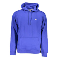 Load image into Gallery viewer, Tommy Hilfiger Classic Blue Hooded Sweatshirt with Logo