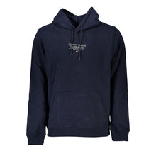 Load image into Gallery viewer, Tommy Hilfiger Chic Blue Hooded Sweatshirt with Logo Detail