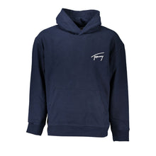Load image into Gallery viewer, Tommy Hilfiger Eco-Conscious Blue Hooded Sweatshirt