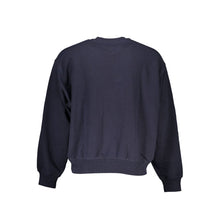 Load image into Gallery viewer, Tommy Hilfiger Chic Blue Crew Neck Sweater with Logo Detail