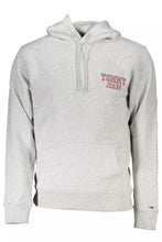 Load image into Gallery viewer, Tommy Hilfiger Elegant Gray Cotton Hooded Sweatshirt