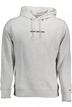 Load image into Gallery viewer, Tommy Hilfiger Sleek Gray Embroidered Hoodie