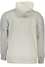 Load image into Gallery viewer, Tommy Hilfiger Chic Gray Hooded Sweatshirt with Contrasting Details