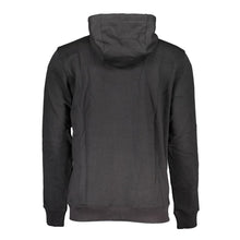 Load image into Gallery viewer, Tommy Hilfiger Sleek Hooded Fleece Sweatshirt in Black