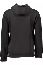 Load image into Gallery viewer, Tommy Hilfiger Elegant Black Cotton Hoodie with Embroidered Detail