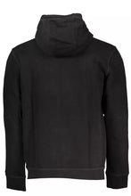 Load image into Gallery viewer, Tommy Hilfiger Elegant Black Hooded Sweatshirt with Embroidered Logo