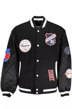 Load image into Gallery viewer, Tommy Hilfiger Elegant Wool Blend Black Jacket