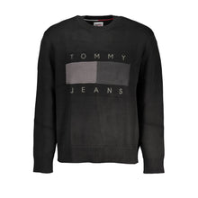 Load image into Gallery viewer, Tommy Hilfiger Elegant Crew Neck Cotton Sweater with Contrast Details