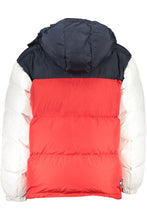 Load image into Gallery viewer, Tommy Hilfiger Elegant Blue Down Jacket with Removable Hood