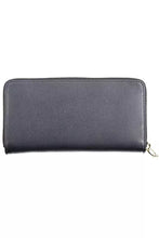 Load image into Gallery viewer, Tommy Hilfiger Chic Blue Zip Wallet with Multiple Compartments