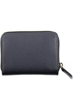 Load image into Gallery viewer, Tommy Hilfiger Elegant Blue Zip Wallet with Contrasting Details
