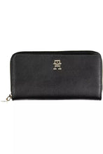 Load image into Gallery viewer, Tommy Hilfiger Elegant Black Polyethylene Wallet