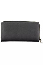 Load image into Gallery viewer, Tommy Hilfiger Elegant Black Zip Wallet with Logo