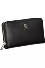 Load image into Gallery viewer, Tommy Hilfiger Elegant Black Wallet with Contrasting Accents