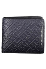Load image into Gallery viewer, Tommy Hilfiger Blue Leather Bi-Fold Men's Wallet