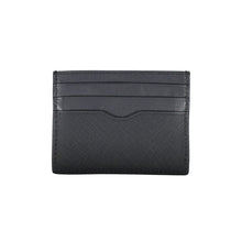 Load image into Gallery viewer, Tommy Hilfiger Elegant Blue Leather Card Holder with Contrast Details