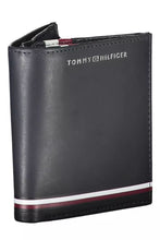 Load image into Gallery viewer, Tommy Hilfiger Blue Leather Dual-Compartment Wallet