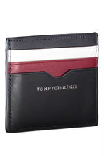 Load image into Gallery viewer, Tommy Hilfiger Elegant Blue Leather Card Holder
