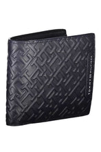 Load image into Gallery viewer, Tommy Hilfiger Blue Leather Bi-Fold Men's Wallet