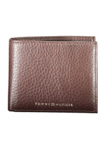 Load image into Gallery viewer, Tommy Hilfiger Elegant Brown Leather Bi-Fold Wallet