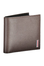Load image into Gallery viewer, Tommy Hilfiger Elegant Brown Leather Dual Compartment Wallet