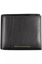 Load image into Gallery viewer, Tommy Hilfiger Elegant Black Leather Men's Wallet with RFID Blocker