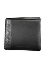 Load image into Gallery viewer, Tommy Hilfiger Sleek Black Leather Bi-Fold Men's Wallet