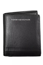 Load image into Gallery viewer, Tommy Hilfiger Sleek Black Leather Wallet with Coin Purse