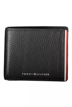 Load image into Gallery viewer, Tommy Hilfiger Sleek Black Leather Wallet with Logo Detail