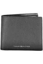Load image into Gallery viewer, Tommy Hilfiger Chic Black Bifold Wallet with Coin Purse