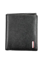 Load image into Gallery viewer, Tommy Hilfiger Elegant Black Leather Bifold Wallet