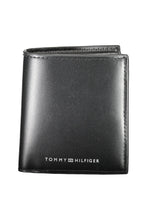 Load image into Gallery viewer, Tommy Hilfiger Sleek Black Leather Wallet with Coin Purse