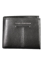 Load image into Gallery viewer, Tommy Hilfiger Elegant Black Leather Bifold Wallet