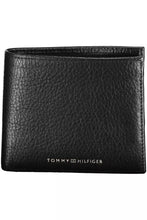 Load image into Gallery viewer, Tommy Hilfiger Classic Black Leather Wallet