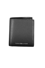 Load image into Gallery viewer, Tommy Hilfiger Elegant Black Leather RFID Wallet