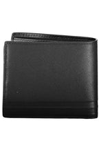 Load image into Gallery viewer, Tommy Hilfiger Sleek Black Leather Bifold Wallet with Coin Purse