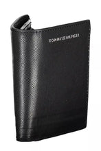 Load image into Gallery viewer, Tommy Hilfiger Sleek Black Leather Wallet with Coin Purse