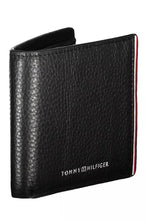 Load image into Gallery viewer, Tommy Hilfiger Sleek Black Leather Wallet with Logo Detail