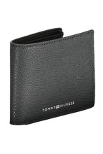 Load image into Gallery viewer, Tommy Hilfiger Elegant Black Leather Bifold Wallet