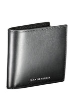 Load image into Gallery viewer, Tommy Hilfiger Elegant Black Leather Dual-Compartment Men's Wallet