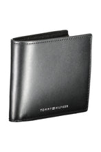 Load image into Gallery viewer, Tommy Hilfiger Sleek Black Leather Wallet with Contrasting Detail