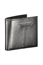 Load image into Gallery viewer, Tommy Hilfiger Elegant Black Leather Bifold Wallet
