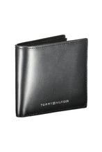 Load image into Gallery viewer, Tommy Hilfiger Sleek Black Leather Bi-Fold Wallet