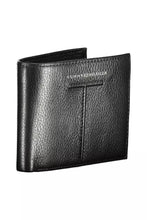 Load image into Gallery viewer, Tommy Hilfiger Chic Black Leather Dual-Compartment Wallet