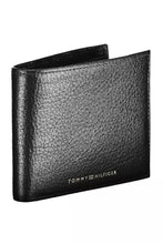 Load image into Gallery viewer, Tommy Hilfiger Classic Black Leather Wallet