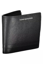 Load image into Gallery viewer, Tommy Hilfiger Chic Black Leather Bifold Wallet