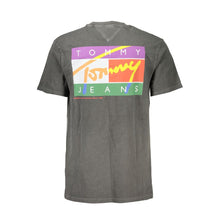 Load image into Gallery viewer, Tommy Hilfiger Sleek Black Crew Neck Logo Tee
