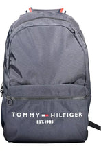 Load image into Gallery viewer, Tommy Hilfiger Chic Blue Embroidered Logo Backpack