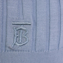 Load image into Gallery viewer, Burberry Elegant Silk Turtleneck Sweater in Light Blue